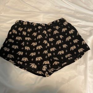 Cute elephant short shorts!